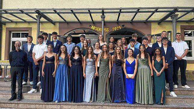 Die Abschlussklasse der Realschule St. Ursula. Foto: Alexandra Merten