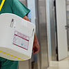 In solchen Styropor-Behältern werden zur Transplantation vorgesehene Organe transportiert.