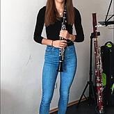 Auch Jule Hepting aus Aasen absolvierte das Jungmusikerabzeichen.