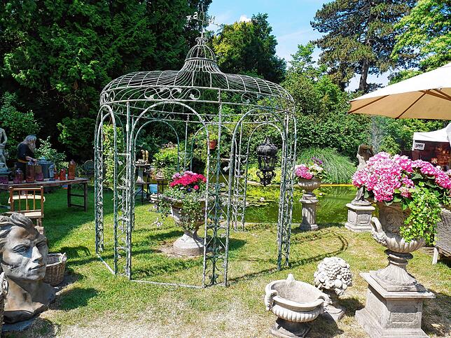 Impressionen von der Gartenlust-Ausstellung im Park von Schloss Schönau