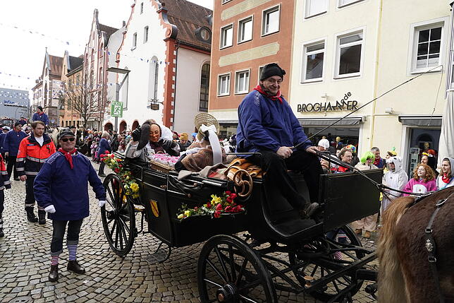Bild 12: Bilder vom Historischen Umzug am Fasnetmontag in Villingen &ndash; Teil 1
