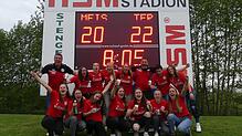 Meister! Die Fußballerinnen des SV Deggenhausertal bejubeln den Titel in der Verbandsliga.