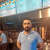 Mahmot Aydin vom Bodensee Kebabhaus in Konstanz-Petershausen.