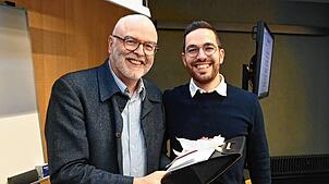 Bei Familie Stolz arbeiteten Vater Rainer Stolz (links) und Sohn Christoph Stolz sogar einige Monate miteinander – Vater als ...