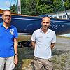 Das Führungsteam der Michelsen-Werft in Friedrichshafen und der Überlinger Keller-Werft: Niklaus Waser (links) und Karsten Timmerherm. ...