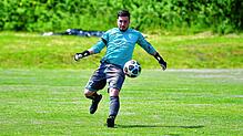Glanztat: Sekunden vor dem Abpfiff parierte Simon Hepp &ndash; hier ein Archivbild &ndash; gegen Manuel Gruber und sicherte dem FC ...