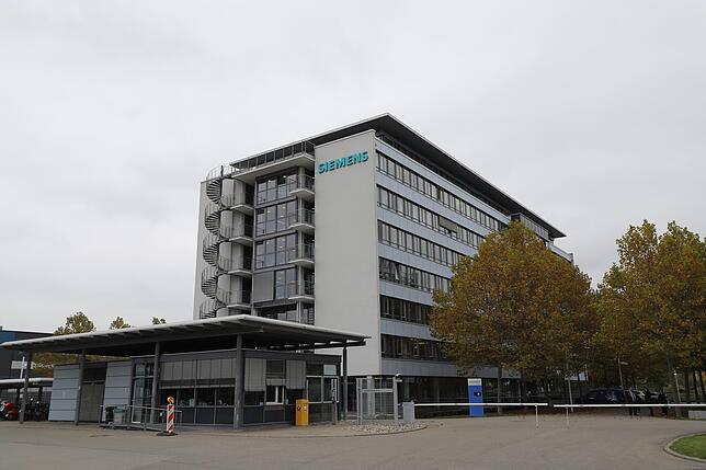 Siemens Logistics hat seinen Sitz im Industriegebiet.