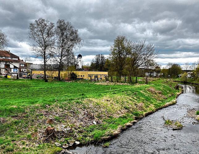 Im Bereich Herrenmühle in Villingen soll die neue Flussschleife entstehen.