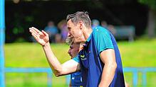 Der SC Pfullendorf trennt sich mit einem 1:1 vom VfR Hausen – ein gewonnener Punkt für SCP-Coach Andreas Keller.