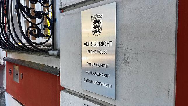 Der Eingang des Konstanzer Amtsgerichts in der Rheingasse.