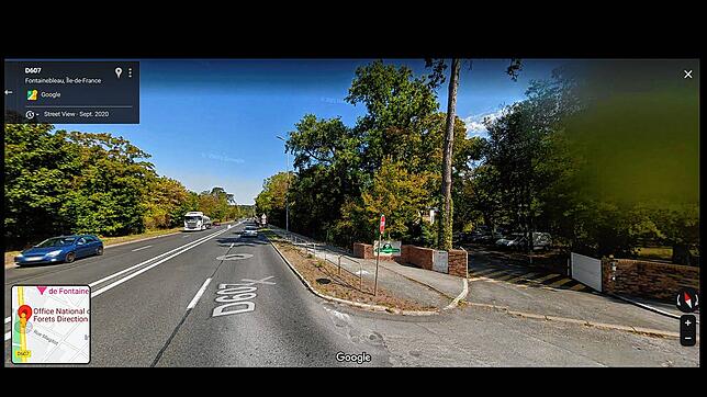 Im Boulevard de Constance in Fontainebleau: Office National des Forets Direction Territoriale Seine-Nord &ndash; die Forstbehörde ...