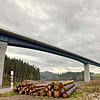 Noch steht die große Brücke bei Döggingen allein da. Das soll sich jedoch ändern, eine zweite soll parallel daneben entstehen.