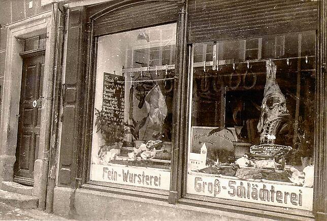 So dürfte die Waldshuter Metzgerei in den 1930er Jahren ausgesehen haben.