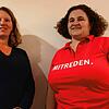 Kirsten Stüble und Sonja Straub (von links) organisierten das Treffen für Frauen, die in der Kommunalpolitik aktiv werden wollen.