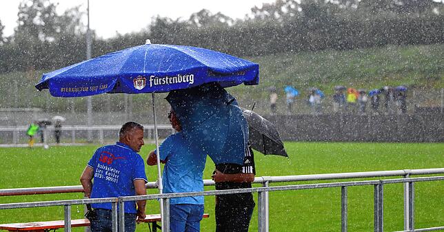 Bild 26: Wasserschlacht im Hegau! HFV verliert umkämpfte DFB-Pokal-Partie – wir haben die besten Bilder