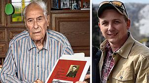 Der Waldshuter Hans Studinger (97) soll vom US-Amerikaner Kyle Nappi per Fragebogen interviewt werden.