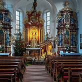 Die Kapelle von innen.