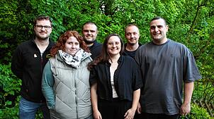 Der zweite Vorsitzende Dennis Beczkowiak, Beisitzerin Theresa Gisy, Kassierer Francesco Gargano, Schriftführerin Siria Gargano, ...