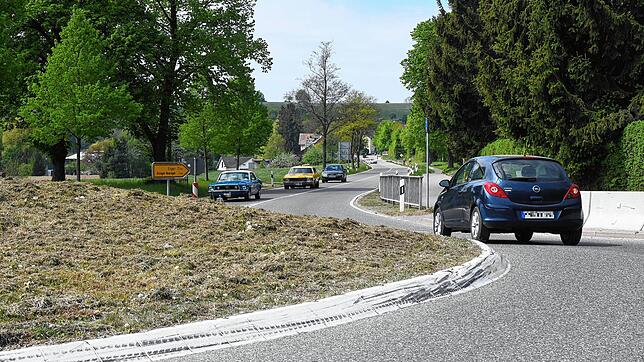 Um diesen Straßenabschnitt ging es: Die Landesstraße 194 zwischen Stockach und Nenzingen vom Zollbruck-Kreisel aus gesehen. Der ...