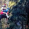 Die Bergwacht Wutach und Menzenschwand helfen am Karfreitag einem Verletzten in der Lotenbachklamm aus misslicher Lage. Eine ...