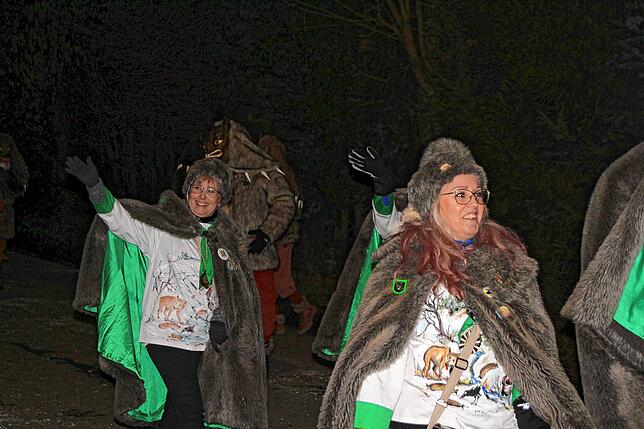 Bild 6: Bilder vom Nachtumzug beim Kleggau-Narrentreffen am Samstag