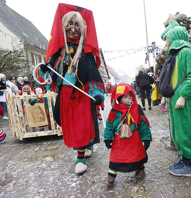 Bild 4: Bilder zum großen Narrentreffen in Pfohren (3)