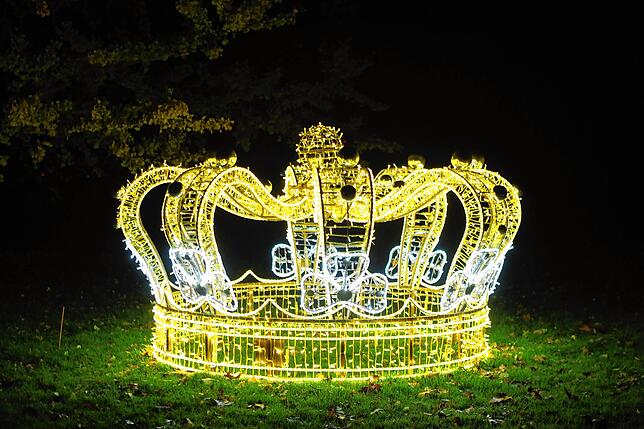 Bild 11: Insel Mainau: Bilder vom Start des Christmas Garden 2023 - Teil 1