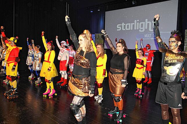 Der „Starlight Express“ begeistert 2020 beim Zunftball. Doch 2021 wird es diesen in der Stadthalle nicht geben.