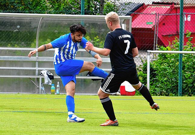 Bild 25: Spvgg. Wehr setzt sich bei der Qualifikation zum Rothaus-Bezirkspokal mit 2:0 gegen den FV Fahrnau durch &ndash; und wir haben Bilder!