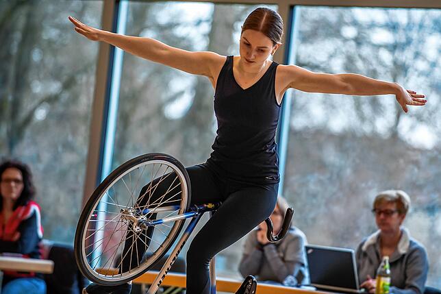 Finale: Leonie Papok vom RV Lottstetten – hier beim BW-Cup in Wallbach – erreichte in Kirchdorf den dritten Platz.