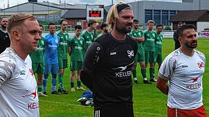 Abschied beim SV Jestetten: Artur Kirschmann, Yannic Frey und Marco Lohr ziehen sich vom aktiven Fußball zurück.
