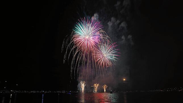 Bild 14: Konstanzer Seenachtfest 2022: Fotos vom großen Finale beim Feuerwerk an der Kunstgrenze