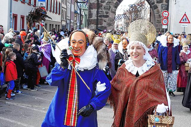 Bild 32: So schön war es am Dienstag beim großen Umzug in Villingen (Teil 1)