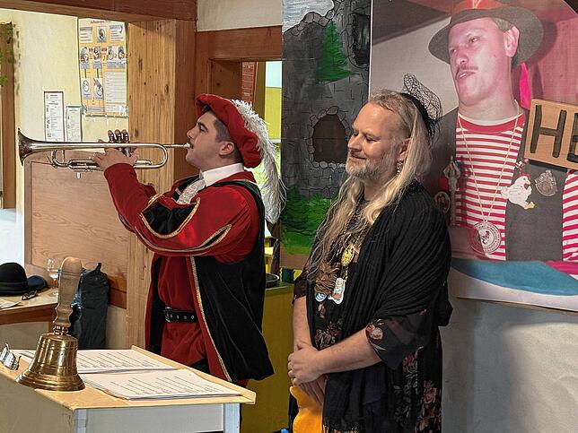 Bild 11: Bilder vom deftigen Zunftmeisterempfang in Kippenhausen
