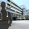 Haupteingang zum Klinikum Friedrichshafen: Wird der Chefarzt bis 2031 als freigestellte Mediziner hier beschäftigt sein?