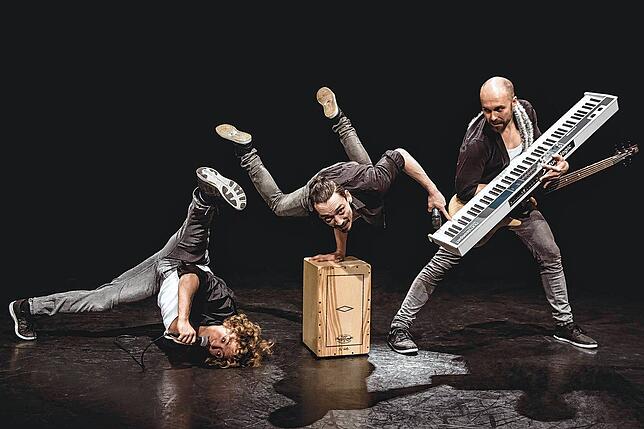 Rasante Performances, Musikalität und ganz viel Humor verspricht die Show von Tridiculous.