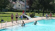 Das Freibad in Schopfheim.