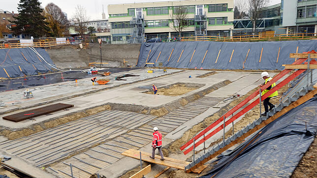 Über 20 Millionen Euro wird der Neubau des Sportzentrums auf dem Schulcampus kosten.