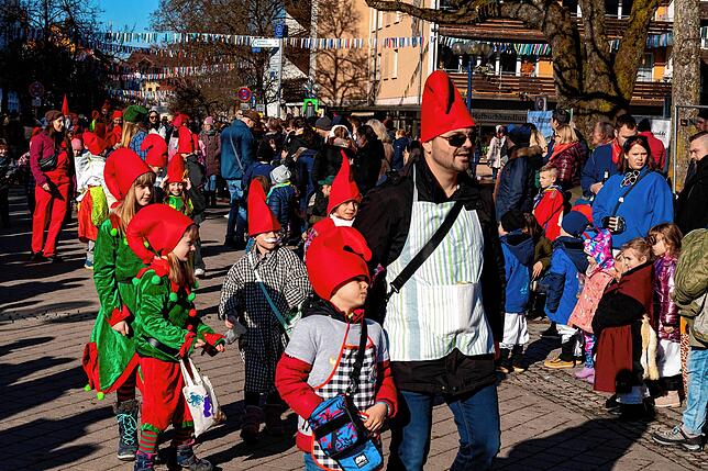 Bild 17: Die Bad Dürrheimer Schulen und Kitas beim Umzug am Samstag