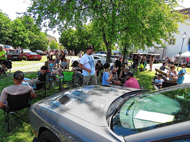 Bild 14: Chrom, Glitzer und dröhnende Motoren beim zwölften American-Cars- Treffen