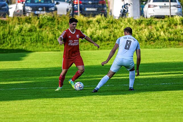 Bild 35: SV Eggingen und TuS Stetten II trennen sich 2:2 im ersten Abstiegsspiel – und wir haben Fotos!