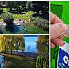 Links oben das Strandbad Bodman, links unten das Strandbad Ludwigshafen.
