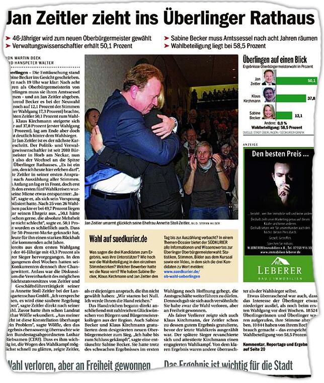 So berichtete der SÜDKURIER am 28. November 2016.