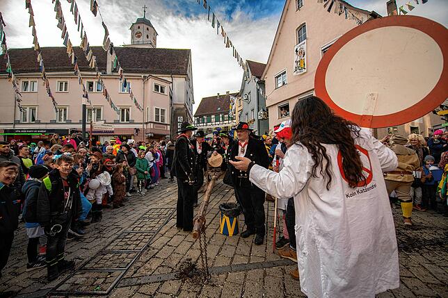 Bild 22: Bilder vom Schmotzigen Dunschdig in Meßkirch (Teil 2/3)