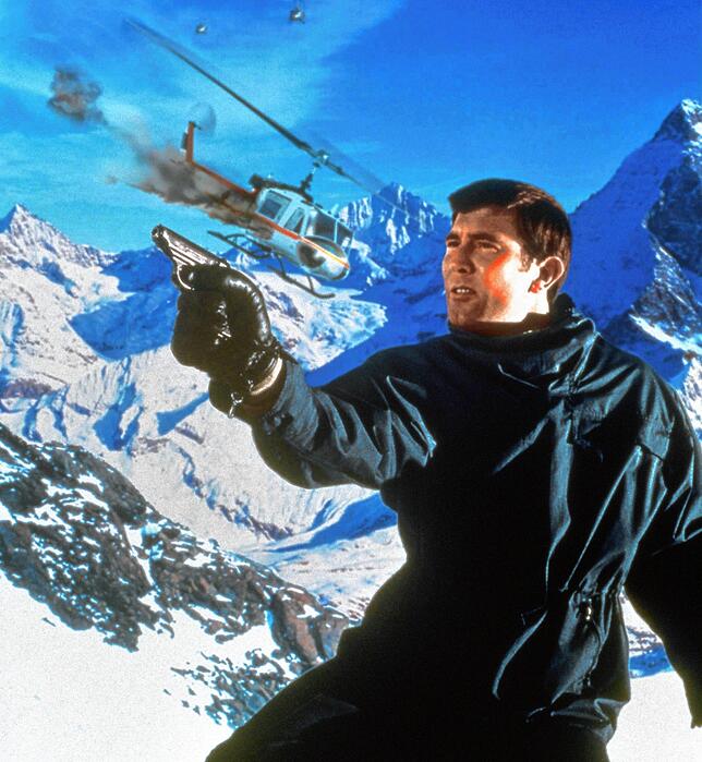 1969 war George Lazenby in den Schweizer Alpen im Einsatz. Sein Manager riet ihm danach, keinen weiteren Bond-Film zu drehen. Ein ...