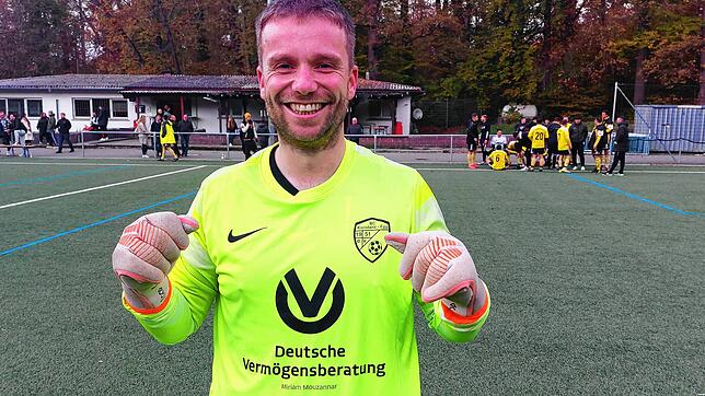 Bippo Schafheitle, Torhüter des BC Konstanz-Egg.