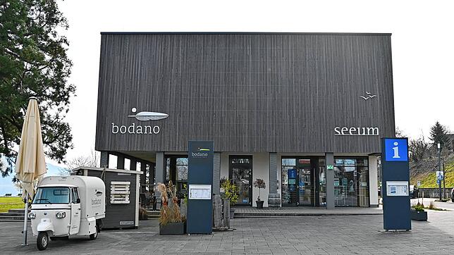 Über dem Restaurant (links) ist der große Raum, in den das Bürgermuseum soll.