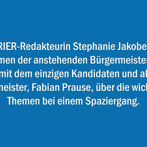 Bürgermeisterwahl Dogern: Das sind die wichtigsten Projekte für Fabian Prause