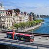 Das ist Rekord: Der Rote Arnold transportierte 2019 erstmals mehr als 14 Millionen Fahrgäste. (Archivbild)