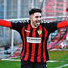 Der Joker: 13 Minuten nach seiner Einwechslung gelang Massimo De Franco der Ausgleich zum 1:1 für den FSV Rheinfelden. Diebisch freute ...